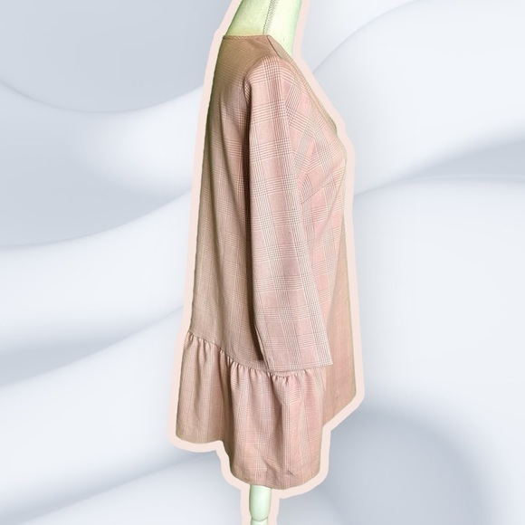 Hatch Pink Plaid ‘Heidi’ Maternity Dress Size 0 ASO Meghan McCain - Picture 9 of 15